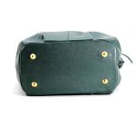 Bolsa Feminina Lirom Em Couro Legitimo Social Festa Luxo verde