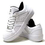 Tênis Casual Top Fitness Cano Baixo Branco