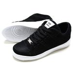 Tênis Casual Conforto Top Fitness Cano Baixo Preto/Branco