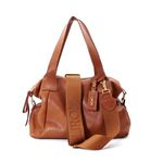 Bolsas Femininas De Couro Legitimo Lirom Macio Alça de Ombro Alta Qualidade Caramelo