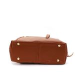 Bolsas Femininas De Couro Legitimo Lirom Macio Alça de Ombro Alta Qualidade Caramelo