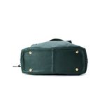 Bolsas Femininas De Couro Legitimo Lirom Macio Alça de Ombro Alta Qualidade Verde