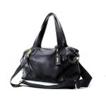 Bolsas Femininas De Couro Legitimo Lirom Macio Alça de Ombro Alta Qualidade Preta