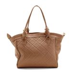 Bolsas Femininas Grande De Couro Legitimo Macio Lirom Super Luxuosa Nude
