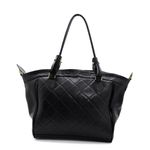 Bolsas Femininas Grande De Couro Legitimo Macio Lirom Super Luxuosa Preta