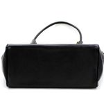 Bolsas Femininas Grande De Couro Legitimo Macio Lirom Super Luxuosa Preta