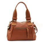 Bolsas Femininas De Couro Legitimo Lirom Macio Alta Qualidade Caramelo