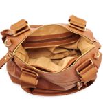Bolsas Femininas De Couro Legitimo Lirom Macio Alta Qualidade Caramelo