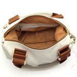 Bolsas Femininas De Couro Legitimo Lirom Macio Alta Qualidade Marfim