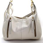 Bolsas Em Couro Legitimo Genuino Lirom Estilo Clássico Creme