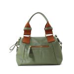Bolsas Femininas De Couro Legitimo Lirom Macio Alta Qualidade Lançamento Musgo