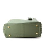 Bolsas Femininas De Couro Legitimo Lirom Macio Alta Qualidade Lançamento Musgo