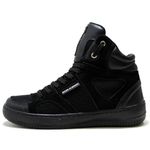 Tenis Botinha Sneakers Cano Alto Top Fitness Preto