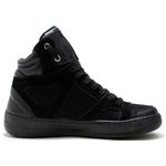 Tenis Botinha Sneakers Cano Alto Top Fitness Preto
