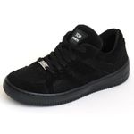Tênis Casual Conforto Top Fitness Cano Baixo Preto