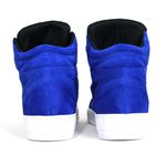 Tenis Botinha Sneakers Cano Alto Top Fitness Azul