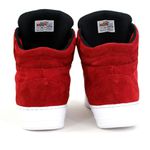 Tenis Sneakers Cano Alto Top Fitness Vermelho