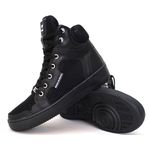 Tenis Botinhas Cano Alto Top Fitness Sola Preta