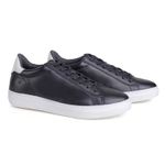 Tênis Masculino Rafarillo Fly Alth Em Couro Original 58053 Preto/Branco
