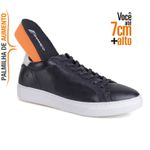 Tênis Masculino Rafarillo Fly Alth Em Couro Original 58053 Preto/Branco