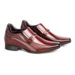Sapato Rafarillo Vegas Alth Aumenta Altura 7cm 3270 Couro Marrom