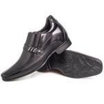 Sapato Social Rafarillo Aumenta Altura Couro Original 53005 Preto