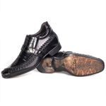 Sapato Social Rafarillo Vegas Você 7cm Mais Alto Couro 3268 Preto