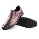 Sapato Masculino Rafarillo Air Tech Elástico Original 2602 Café