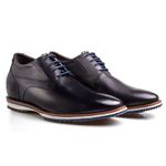 Sapato Social Masculino Rafarillo Couro Você 7cm +Alto 67051 Preto