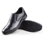 Sapato Masculino Rafarillo Air Tech Elástico Original 2602 Preto