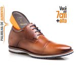 Sapato Social Masculino Rafarillo Alth Aumenta Altura 67052 Whisky