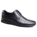 Sapato Social Masculino Rafarillo Air Tech Em Couro Original Preto