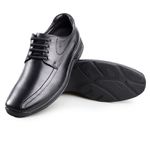 Sapato Social Masculino Rafarillo Air Tech Em Couro Original Preto