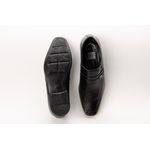 Sapato Social Masculino Jota Pe Airbag Couro Legítimo Jp Preto