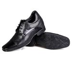 Sapato Social Masculino Rafarillo Alth Com Salto 7cm Preto Marrom Original 53003 Preto