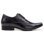 Sapato Social Masculino Jota Pe Aumenta Altura 6,5cm Couro Preto