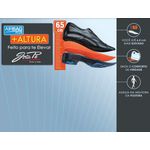 Sapato Social Masculino Jota Pe Aumenta Altura 6,5cm Couro Preto