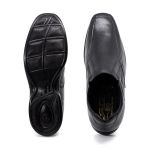 Sapato Masculino Jota Pe 3d Aumenta Altura 6,5cm Couro Nobre Preto