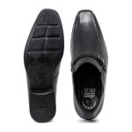 Sapato Social Masculino Couro Jota Pe Conforto Airbag Fivela Preto