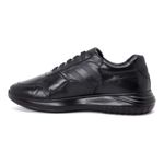 Sapato Tênis Masculino Jota Pe 3d Evolution Casual Couro Preto