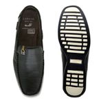 Sapato Mocassim Masculino Laroche Couro Paraty Preto Café Preto