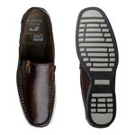Sapato Mocassim Masculino Laroche Couro Paraty Preto Café Café