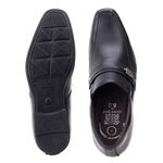 Sapato Jota Pe Air King Grow Você+alto 6,5cm Couro 71363 Preto