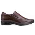 Sapato Social Masculino Pelica Jota Pe 3d Couro Original Café