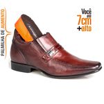 Sapato Rafarillo Office Alth Aumenta Altura 7cm Marrom 53001 Marrom