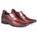 Sapato Rafarillo Office Alth Aumenta Altura 7cm Marrom 53001 Marrom