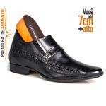 Sapato Social Rafarillo Vegas Você 7cm +Alto Original 3272 Preto