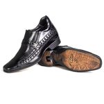 Sapato Social Rafarillo Vegas Você 7cm +Alto Original 3272 Preto