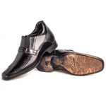 Sapato Social Masculino Rafarillo Vegas Aumenta Altura 3269 Preto