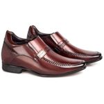 Sapato Social Masculino Rafarillo Vegas Aumenta Altura 3269 Mogno